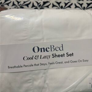 one bed cool & lazy sheet set